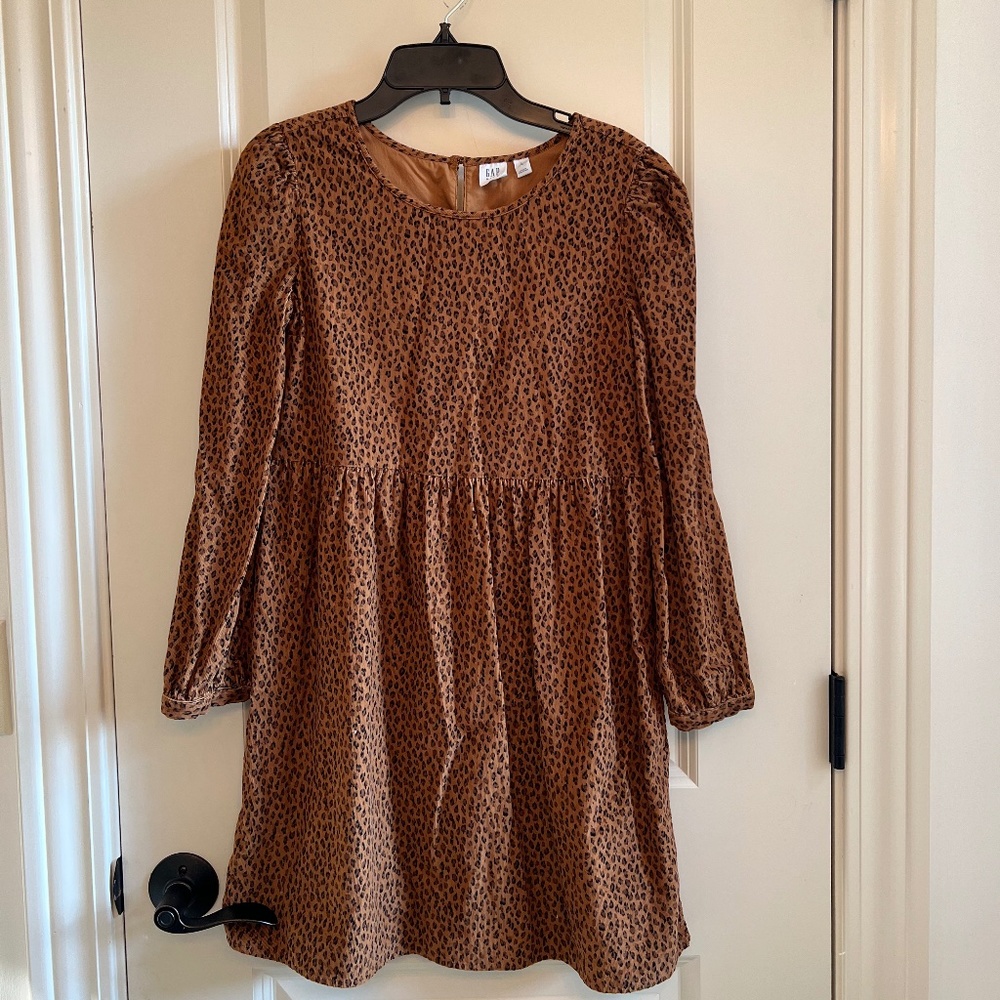Gap Cheetah Print Dress